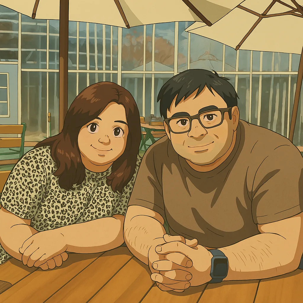 Hafsa – Ghibli-style portrait